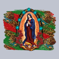 Mexican Flag Lady Of Guadalupe Distressed Backgrou Premium Hoodie | Teevron
