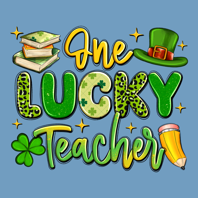 One Lucky Teacher Urban Heavy Tee by Artiststas | Teevron