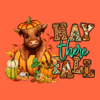 Hay There Fall Pumpkin Heifer Premium Hoodie | Teevron