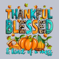 Thankful Blessed And Kind Of A Mess Premium Hoodie | Teevron