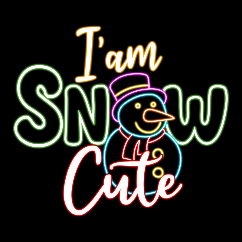 T Am Snow Cute Heavy Core Tee by CowhideDigitalArt | Teevron