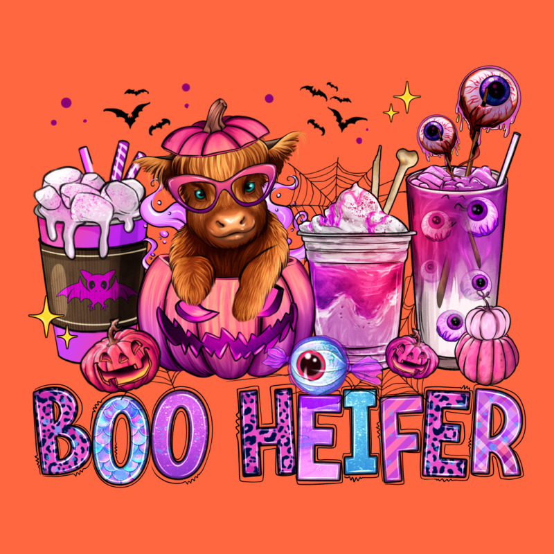 Halloween Boo Heifer Coffee Cups Premium Hoodie by RanaPortraitStore | Teevron