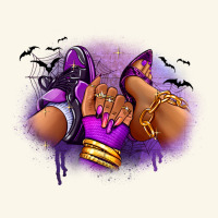 Halloween Sneaker And Heel Afro Woman Premium Hoodie | Teevron