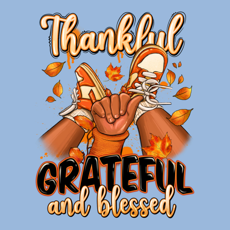 Thankful Grateful And Blessed Black Boy Sneakers Premium Hoodie by RanaPortraitStore | Teevron