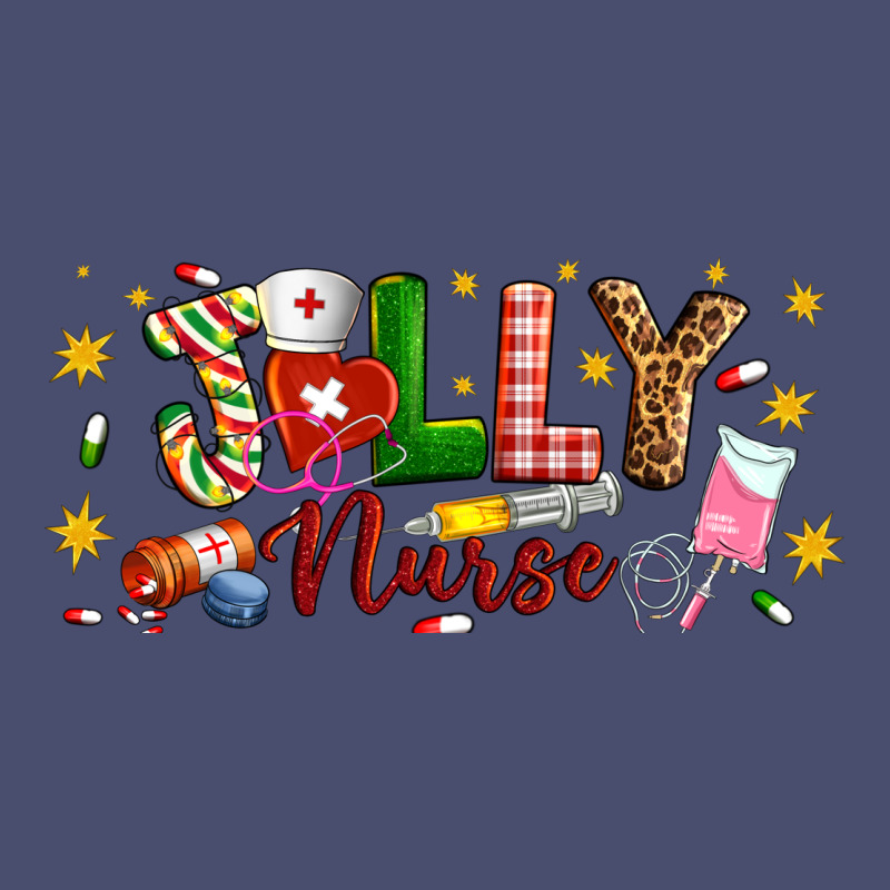 Christmas Jolly Nurse Vintage Tee by Artiststas | Teevron