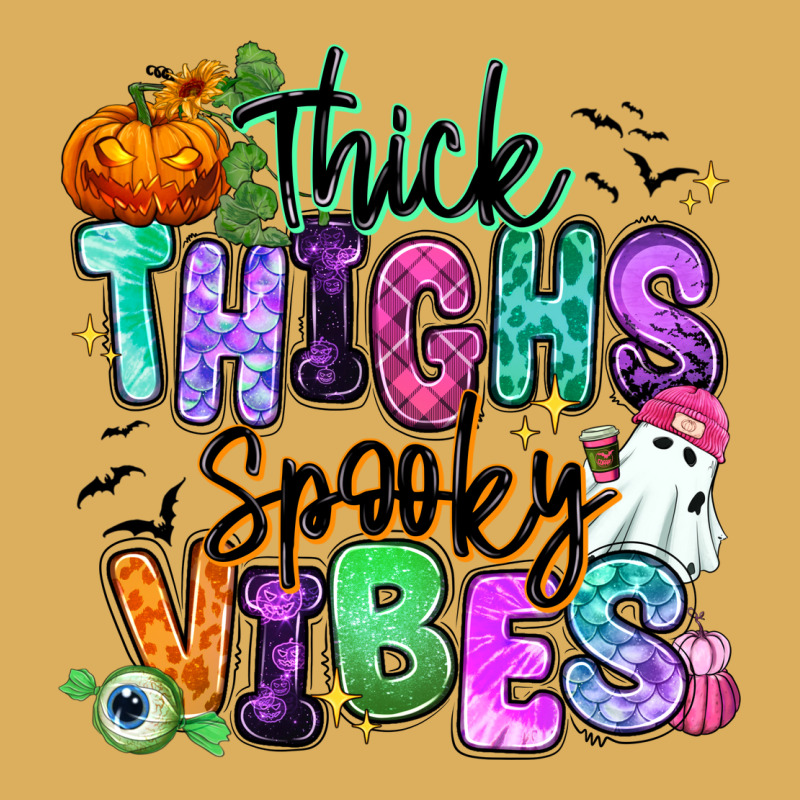 Thick Thighs Spooky Vibes Premium Hoodie by RanaPortraitStore | Teevron