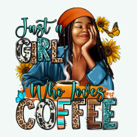 Just A Girl Who Loves Coffee Premium Hoodie | Teevron