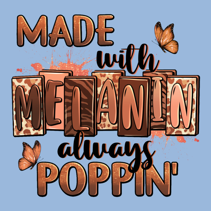 Made With Melanin Always Poppin' Premium Hoodie by RanaPortraitStore | Teevron