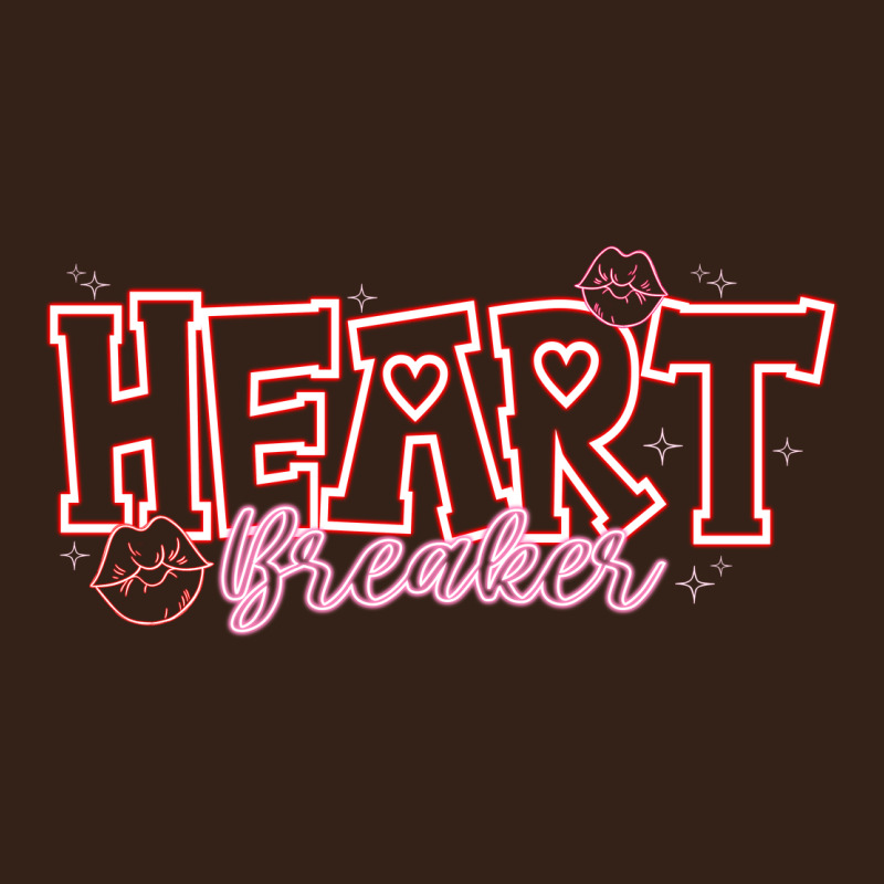 Heart Breaker Valentine Heavy Core Tee by CowhideDigitalArt | Teevron