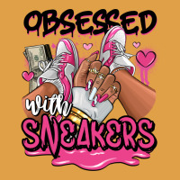 Obsessed With Sneakers Pink Afro Woman Premium Hoodie | Teevron