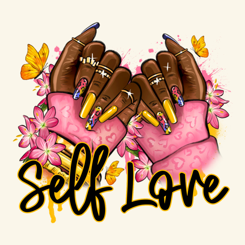 Self Love Pink Afro Nails Premium Hoodie by RanaPortraitStore | Teevron