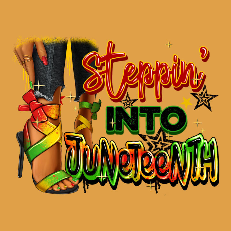 Steppin' Into Juneteenth Black Fashion Girl Premium Hoodie by RanaPortraitStore | Teevron