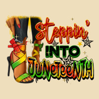 Steppin' Into Juneteenth Black Fashion Girl Premium Hoodie | Teevron