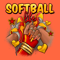 Softball Life Afro Girl Sneakers Premium Hoodie | Teevron