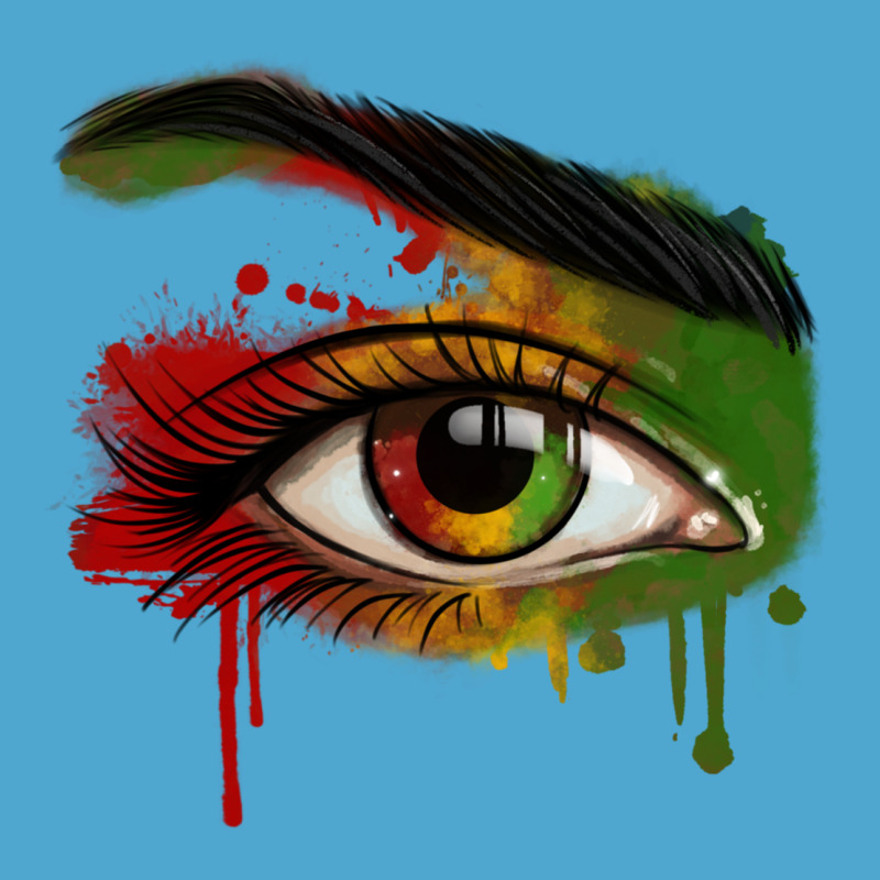 Watercolor Juneteenth Eyes Premium Hoodie by RanaPortraitStore | Teevron