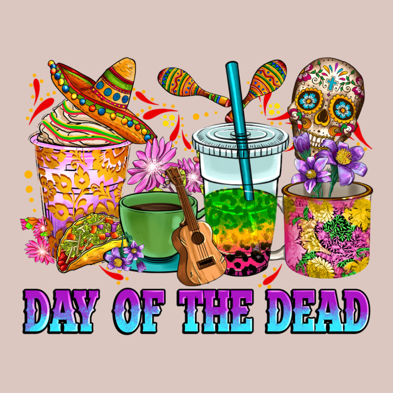Day Of The Dead Coffee Cups Premium Hoodie by RanaPortraitStore | Teevron