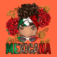 Mexicana Latina Messy Bun Premium Hoodie | Teevron