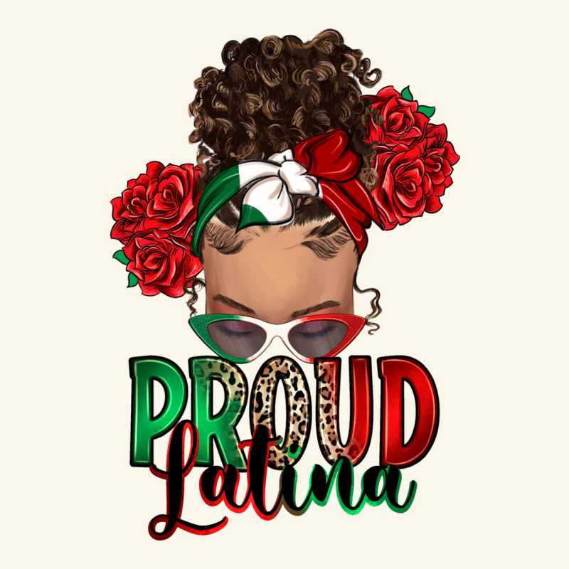 Proud Latina Messy Bun Premium Hoodie by RanaPortraitStore | Teevron