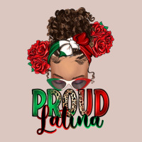 Proud Latina Messy Bun Premium Hoodie | Teevron