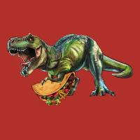 T-rex Dinosaur Holding A Taco Premium Hoodie | Teevron