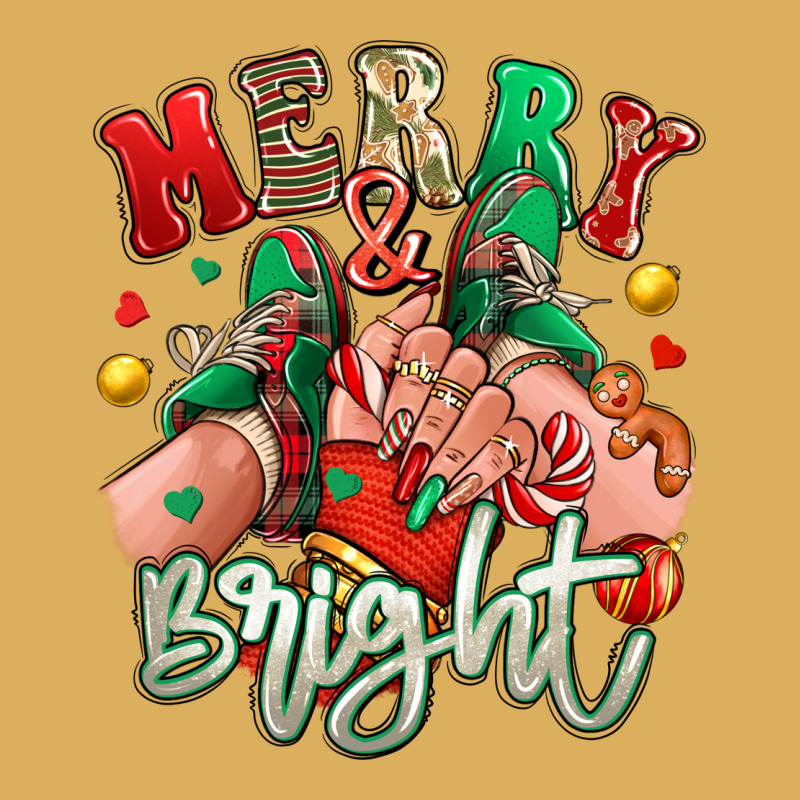 Merry And Bright Caucasian Girl Sneakers Premium Hoodie by RanaPortraitStore | Teevron