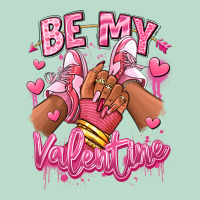 Be My Valentine Afro Girl Sneakers Premium Hoodie | Teevron
