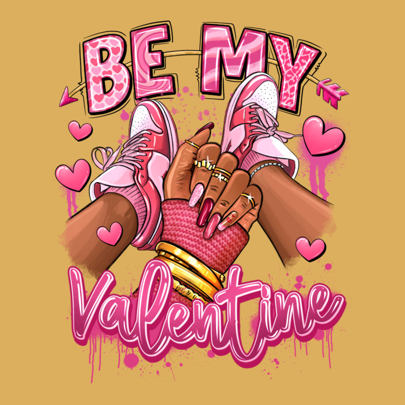 Be My Valentine Afro Girl Sneakers Premium Hoodie by RanaPortraitStore | Teevron