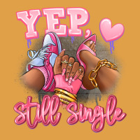 Yep Still Single Heels And Sneakers Afro Girl Premium Hoodie | Teevron
