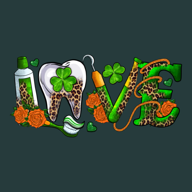 Dental Love St Patricks Day Premium Hoodie by RanaPortraitStore | Teevron