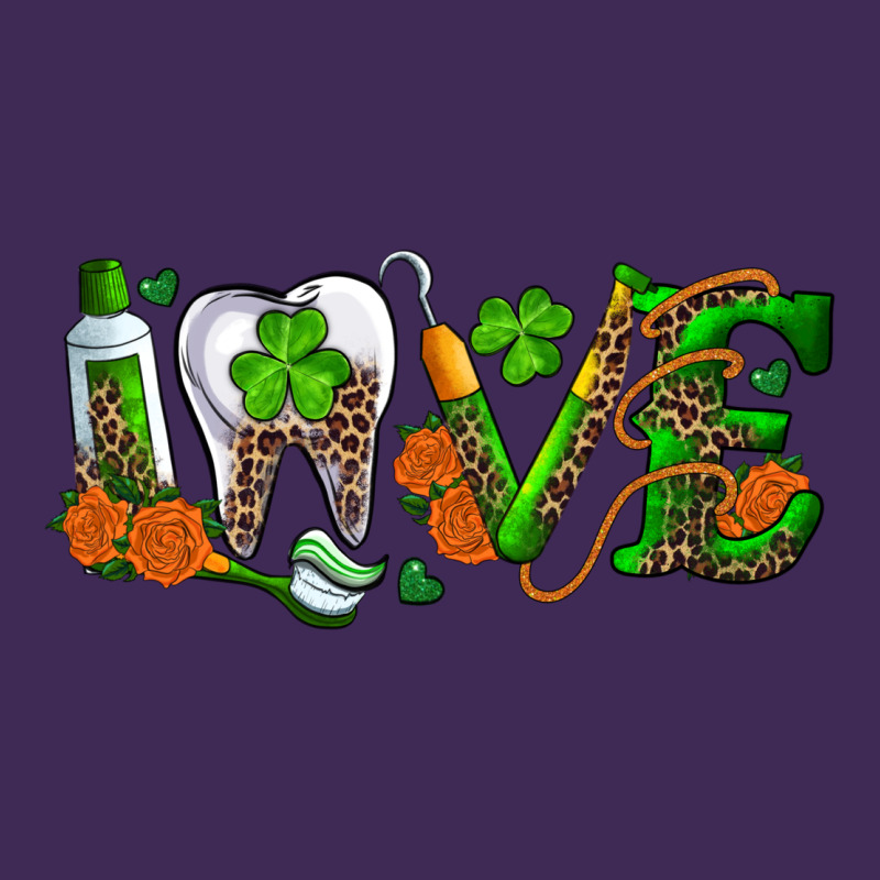 Dental Love St Patricks Day Premium Hoodie by RanaPortraitStore | Teevron