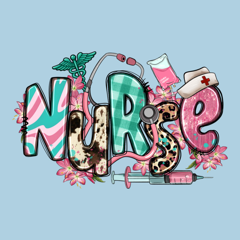 Floral Nurse Premium Hoodie by RanaPortraitStore | Teevron