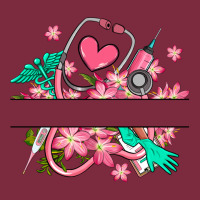 Nurse Flowers Custom Name Design Premium Hoodie | Teevron