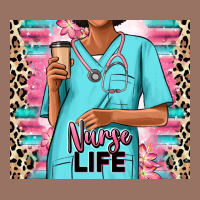 Nurse Life Afro Woman Premium Hoodie | Teevron
