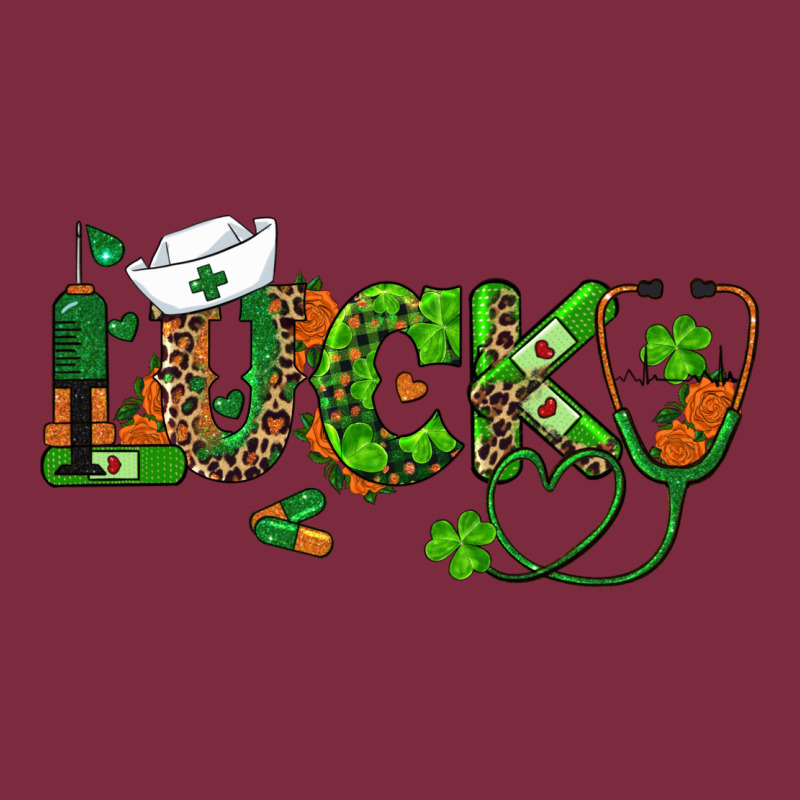 St Patricks Day Lucky Nurse Premium Hoodie by RanaPortraitStore | Teevron