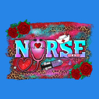 Valentines Day Nurse With Leopard And Turquoise Ba Premium Hoodie | Teevron