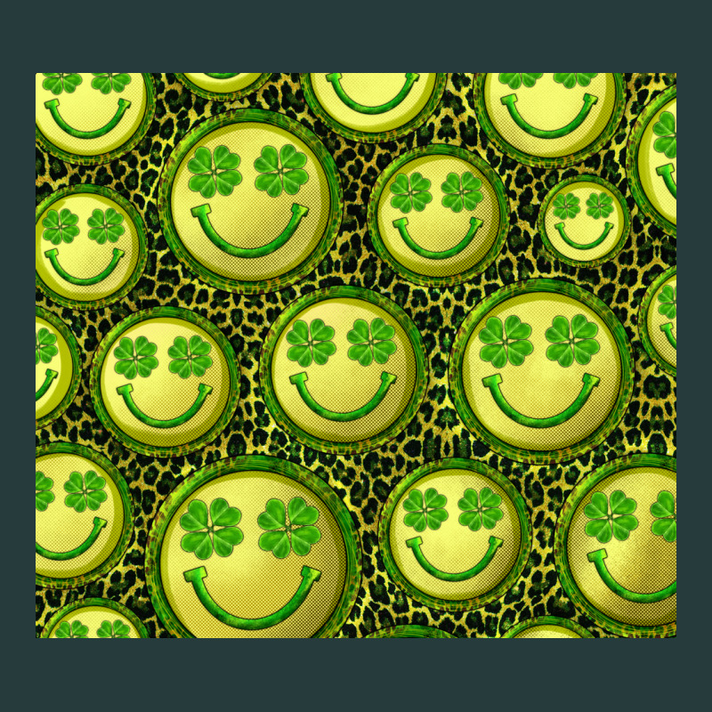 St. Patricks Day Lucky Face Premium Hoodie by RanaPortraitStore | Teevron
