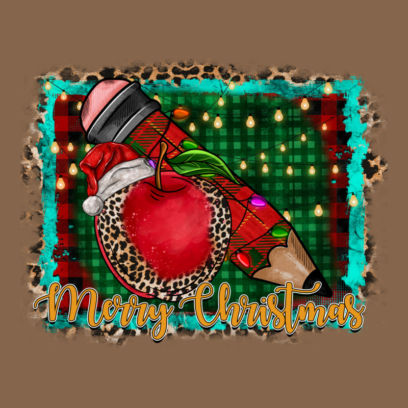 Merry Christmas Teacher Premium Tee by CowhideDigitalArt | Teevron