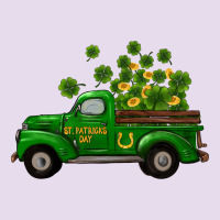 St Patricks Truck Shamrock Horseshoe Gold Premium Hoodie | Teevron