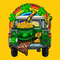 St Patricks Day Truck With Pot Of Gold Horseshoe A Premium Hoodie | Teevron