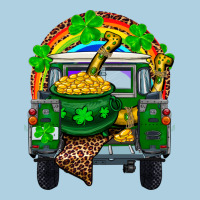St Patricks Day Truck With Pot Of Gold Horseshoe A Premium Hoodie | Teevron