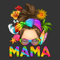 messy bun mama summer | Teevron