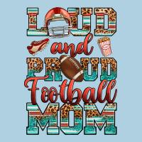 Loud And Proud Football Mom Premium Hoodie | Teevron