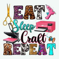 Eat Sleep Craft Repeat Premium Hoodie | Teevron