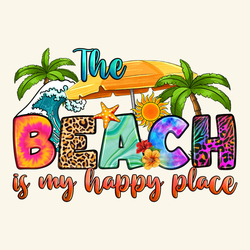 The Beach Is My Happy Place Premium Hoodie by RanaPortraitStore | Teevron