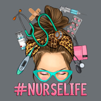 Messy Bun Nurse Life Premium Hoodie | Teevron