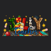 Christmas Jolly Teacher Vintage Tee | Teevron