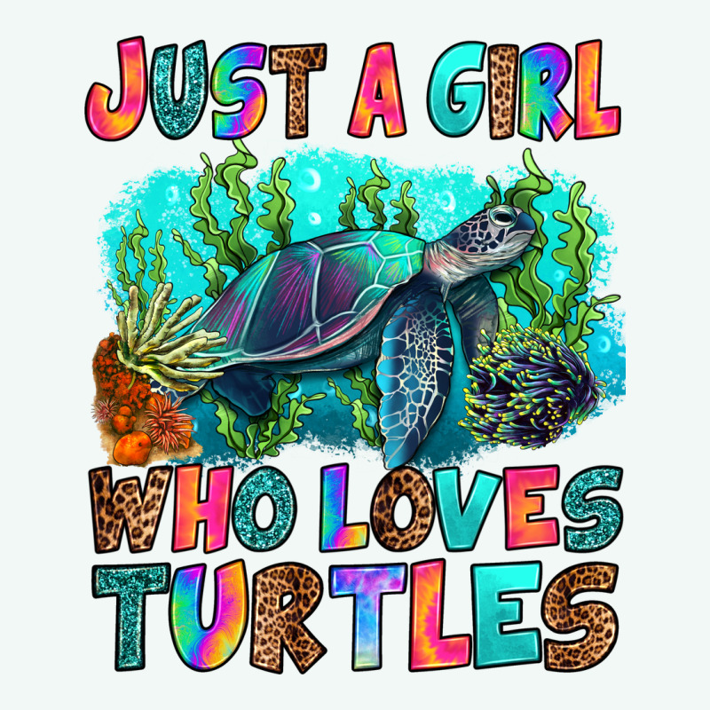 Just A Girl Who Loves Turtles Premium Hoodie by RanaPortraitStore | Teevron