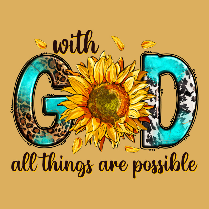With God All Things Possible Premium Hoodie by RanaPortraitStore | Teevron