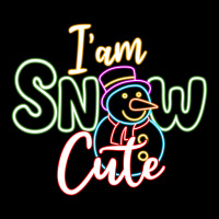 L Am Snow Cute Heavy Core Tee | Teevron