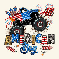 Fourth Of July Monster Truck All American Boy Premium Hoodie | Teevron